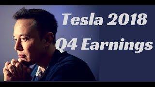 Tesla 2018 Q4 Earnings Call (No Ads)