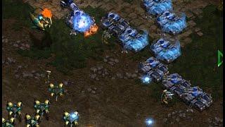 #1 Terran Light!  (T) vs #1 Protoss Snow!  (P) on Polypoid - StarCraft - Brood War