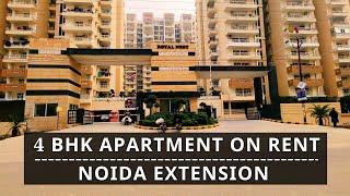 4 bhk flat for rent in Noida Extension | Apartment for rent in Greater Noida West | Royal Nest