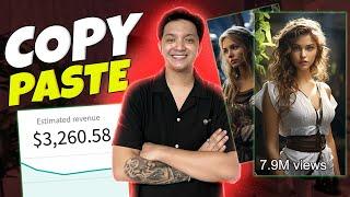 COPY AND PASTE AI YOUTUBE SHORTS KUMITA NG P150,000 PER MONTH ONLINE (WALANG ILALABAS NA PERA)