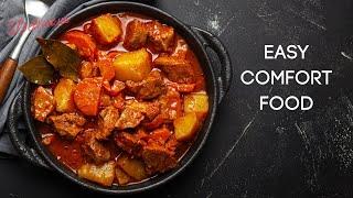 This Cheap Delicious Pork and Potatoes Stew will Have Everyone at the Table Asking for more and more