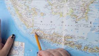 ASMR ~ Banten, Indonesia History & Geography ~ Soft Spoken Map Tracing Google Earth