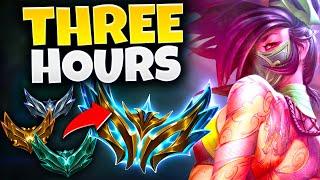 How to Climb to CHALLENGER with AKALI in ONLY 3 HOURS.. (Season 14 Guide)