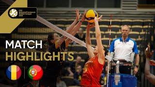 Match Highlights I ROMANIA vs. PORTUGAL I CEV European Golden League Women 2025