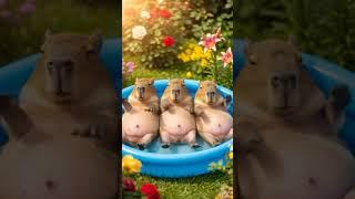 Baby Capybara #capybara #cute #chill