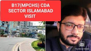 B17 CDA sector Islamabad visit