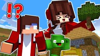 MAIZEN : JJ's Sister has Grown Giant!? - Minecraft Animation JJ & Mikey