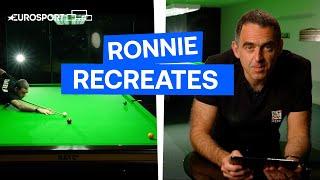 Ronnie O'Sullivan recreates some of his most challenging shots  | Ronnie's Recreations