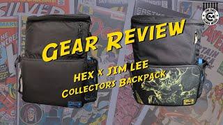 HEX x Jim Lee Collector's Backpack Review - Comic Book Collecting Backpack Review