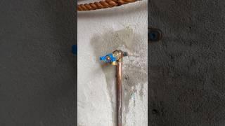 Replacing a frozen spigot #plumberjohn #plumbing #tigerking