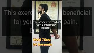 Best Stretch for Shoulder Pain #Strengthening #physiotherapy #shorts