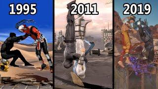 Evolution of Noob Saibot's Teleport Slam (1995-2019)