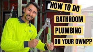 How to do internal plumbing work A-Z in the bathroom.#plumbing#pex#crimper