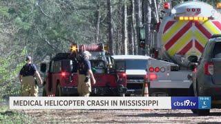 Medical helicopter crash leaves three dead