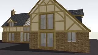 Welsh Oak Frame: Walk through an oak frame home