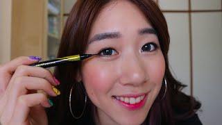 眼線怎麼畫？超細眼線妝容分享（開架）l One Brand Maybelline Try-On Tutorial
