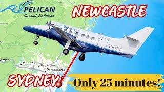 Is Sydney’s Shortest Flight Actually Worth It? 25 minutes Sydney to Newcastle with FlyPelican