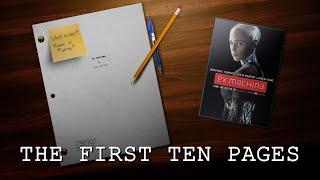 Ex Machina (2014) | The First Ten Pages | Screenplay Analysis