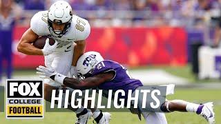 Colorado Buffaloes vs. No. 17 TCU Horned Frogs Highlights | CFB on FOX