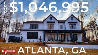 INSIDE A BRAND NEW CONTEMPORARY HOME NEAR ATLANTA, GA | TOLL BROTHERS GRAND RESERVE | MUST SEE!!!