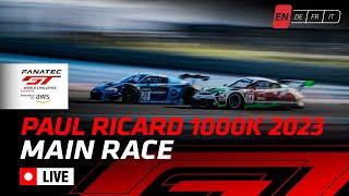 LIVE | Main Race | Paul Ricard 1000K | Fanatec GT World Challenge Powered by AWS (English)