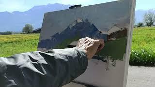 SLAVA KOROLENKOV. PLEIN AIR. GAMS, SWITZERLAND - 2024