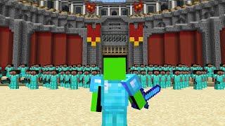 Best Minecraft Player vs 100 Players!