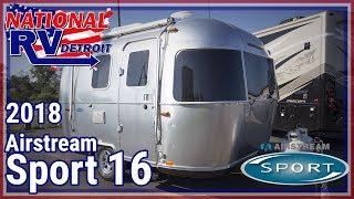 2018 Airstream Airstream Sport 16 Travel Trailer RV Walkthrough National RV Detroit