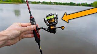 Bank Fishing With Fancy JDM Ultralight Gear (1.75lb Line)!