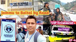 Amarnath Yatra 2023 || Yatri Niwas Jammu || Bhagwati Nagar Base Camp to Baltal Base Camp By Road