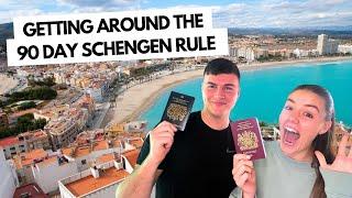 6 MONTH EUROPE MOTORHOME TRAVEL PLAN | Schengen 90 Day Rule |