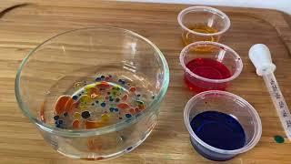 STEM Experiment: Oil and Water | Bedford Pubic Library