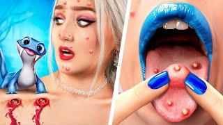 Vom Nerd Elza zur Schönheit! Frozen Extremes MakeOver