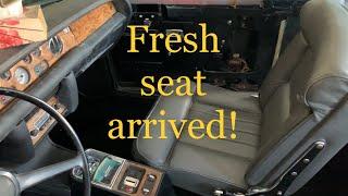 Part 13. Rolls Royce Renovation the seats are back in town!