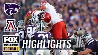 No. 20 Arizona Wildcats vs. No. 14 Kansas State Wildcats Highlights | FOX College Football