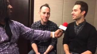 Chuck&Sebastein of Simple Plan Chat w Rudy Blair Entertainment Media