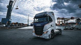 POV Truck Driving IVECO S-WAY 460  Italy 