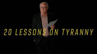 20 Lessons on Tyranny: by Timothy Snyder / read by John Lithgow