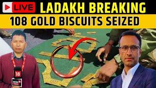 Huge Quantity of GOLD. 108 gold biscuits of 1 kg seized by ITBP |  Ladakh latest News | Leh