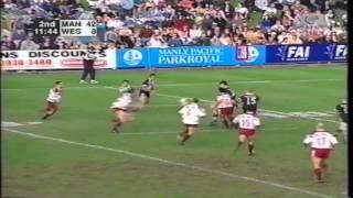 Cliff Lyons' 300th Game - Manly vs. Western Suburbs, 1999