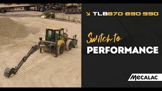 MECALAC | TLB New backhoe loaders - Switch to performance