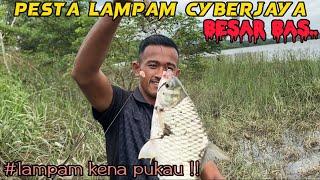 Ikan Lampam Besar Bas..!! Sifu Wak semakin Dihadapan | Mancing Tasik Cyberjaya [Part 2 ]