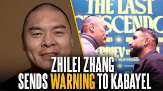 Zhilei Zhang sends Kabayel "BIG BANG" WARNING and drops Joe Parker REVELATION  ️