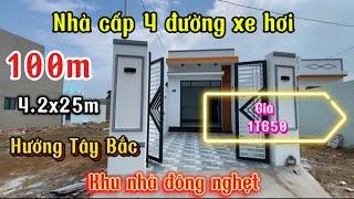 Đất Cần Giuộc Giá Rẻ| Nhà cấp 4 mặt tiền đường đang hoàn thiện 99% khu dân cư đen nghẹt.