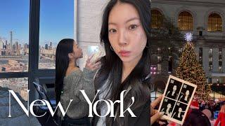 혼자 뉴욕여행 vlogㅣSolo trip to New york for Christmas ! Korean accommodation, mezzraw jazz bar