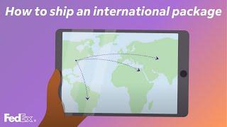 How to ship internationally with FedEx