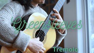 Greensleeves / What Child Is This? tremolo classical guitar (Tom Phillips)