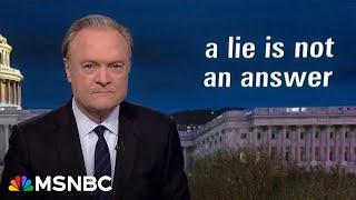 Lawrence: Trump's Jan. 6 lies are a necessary part of his plan to pardon the rioters & attackers