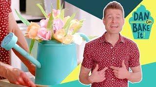 Dan Bakes a Flower Bouquet Cake Challenge #2 | Dan Can Bake It | Food Network