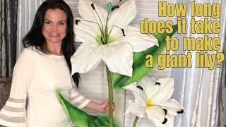 Giant Lily! Build your own FREE Tutorial!